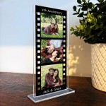 Personalised Gift For 4th Anniversary Photo Collage Plaque