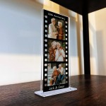 Personalised Gift For 50th Anniversary Photo Collage Plaque