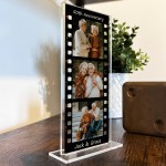 Personalised Gift For 50th Anniversary Photo Collage Plaque