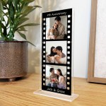 Personalised Gift For 5th Anniversary Photo Collage Plaque