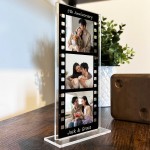 Personalised Gift For 5th Anniversary Photo Collage Plaque