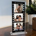 Personalised Gift For 5th Anniversary Photo Collage Plaque