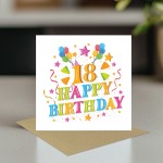 18th Birthday Card For Daughter Granddaughter Niece Best Friend