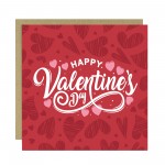 Valentines Card Valentines Day Card With Kraft Envelope