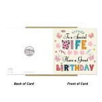 Wife Birthday Card Happy Birthday Card For Wife Birthday Card