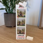 Thank You Gift For Mum Mothers Day Personalised Mum Photo Block