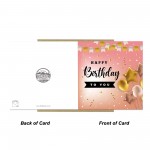 Birthday Card For Her Happy Birthday 14.5x14.5cm Card For Women