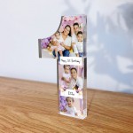 Personalised 1ST BIRTHDAY GIFT For Baby Girl Mirror Acrylic