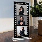 Personalised Retro Film Photo Plaque Mum Photo Collage Sign