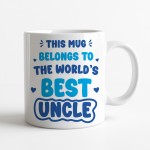 World's Best Uncle Mug Uncle Mug Gifts For Uncle Birthday