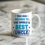 World's Best Uncle Mug Uncle Mug Gifts For Uncle Birthday