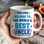 World's Best Uncle Mug Uncle Mug Gifts For Uncle Birthday