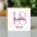 18th Birthday Card For Daughter Friend Cousin Granddaughter