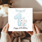 1st Birthday Card For Boy Son 1st Birthday Card Nephew Card