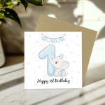 1st Birthday Card For Boy Son 1st Birthday Card Nephew Card