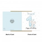 1st Birthday Card For Boy Son 1st Birthday Card Nephew Card