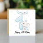 1st Birthday Card For Boy Son 1st Birthday Card Nephew Card