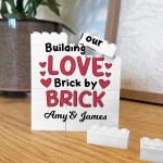 Personalised Gift For Couple Gift For Anniversary Birthday Block