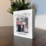 Personalised Photo Bricks For Couple Photo Plaque Anniversary