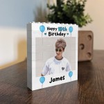 Personalised Photo Bricks Plaque 18th Birthday Gifts For Men