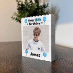 Personalised Photo Bricks Plaque 18th Birthday Gifts For Men