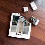 Personalised Pet Photo Frame Photo Bricks Gift For Pet Owner Dog