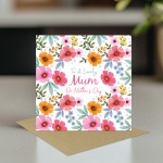 To A Lovely Mum On Mothers Day Card, Mum Card From Daughter Son