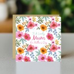 To A Lovely Mum On Mothers Day Card, Mum Card From Daughter Son