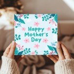 Mothers Day Card and Wooden Heart Bundle Mothers Day Card