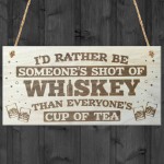 Someone's Shot Of Whiskey Novelty Wooden Hanging Plaque